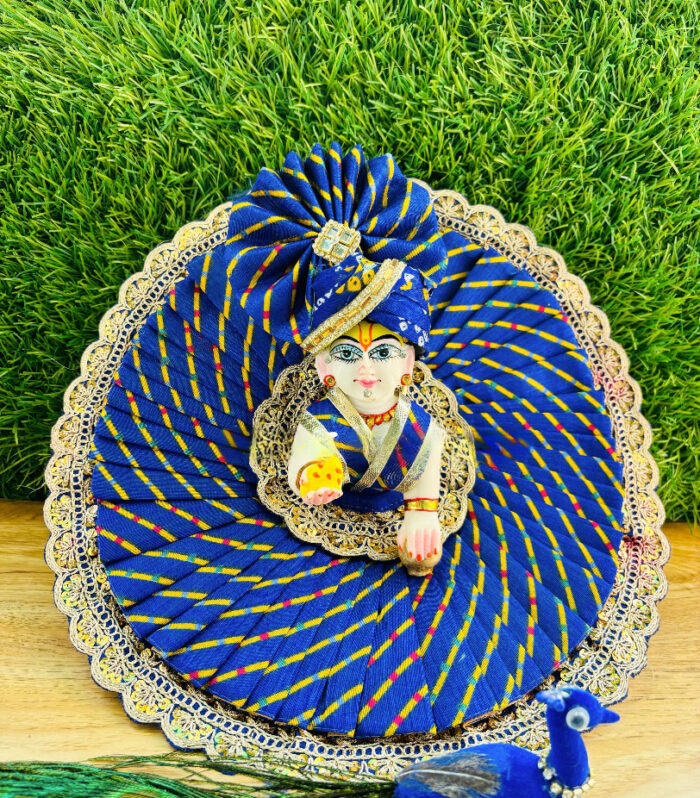 Bal Gopal Leheriya Dress | Handmade Traditional Poshak for Laddu Gopal
