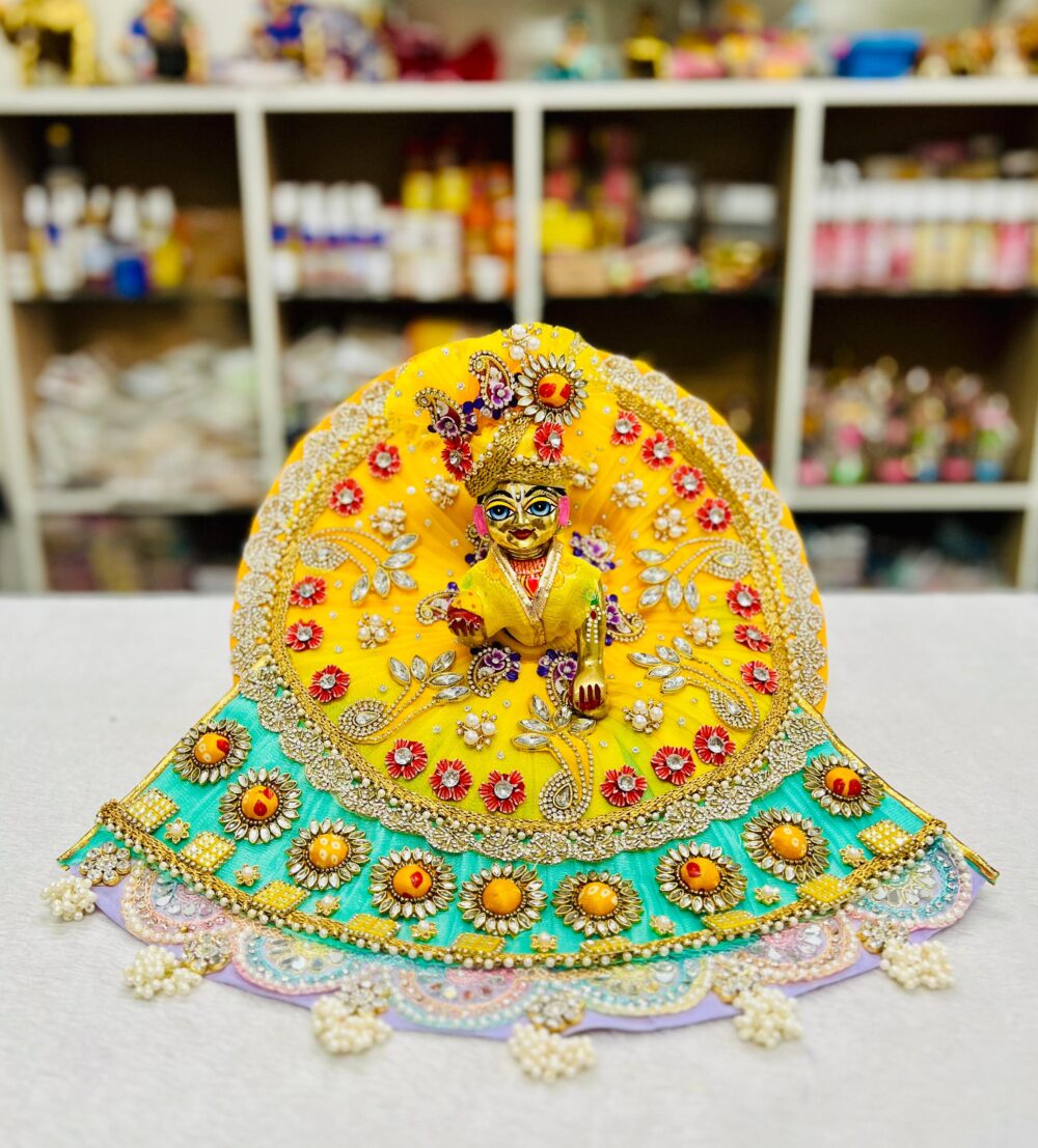 Fully Heavy Khatu-Shyam ji Look Ladoo Gopal Dress
