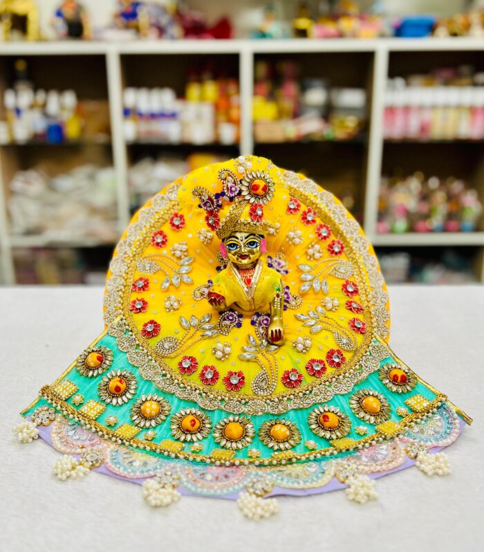 Fully Heavy Khatu-Shyam ji Look Ladoo Gopal Dress